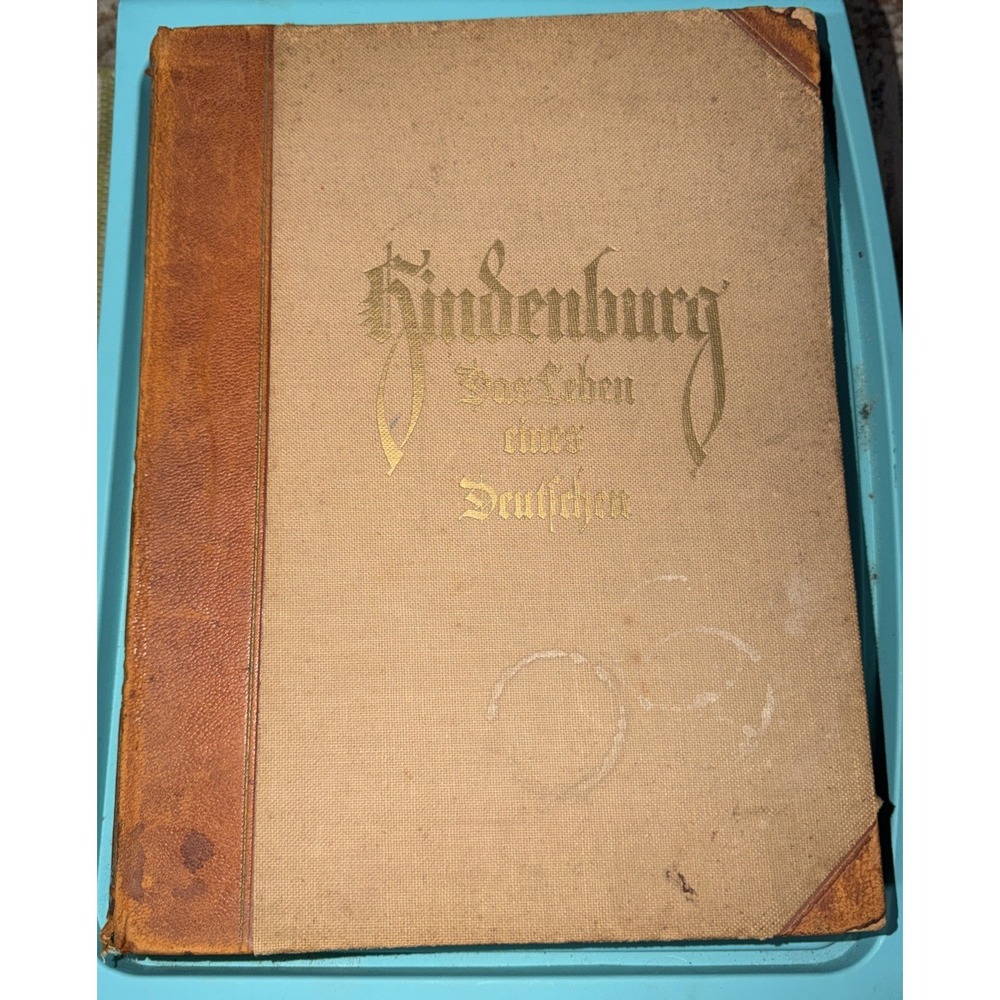 Kindenburg Das Leben Rines Deutichen German